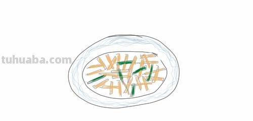 美食怎么画简笔画图片（美食怎么画简笔画图片大全）