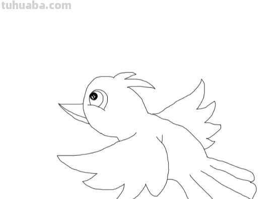 飞的小鸟怎么画简笔画（飞的小鸟怎么画简笔画图片）