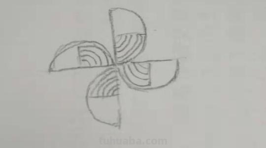 风车怎么画简笔画图片（风车怎么画简笔画图片大全图片）