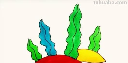 水草怎么画简笔画图片（水草怎么画简笔画图片大全）