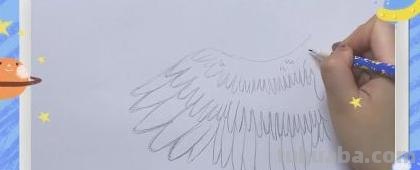 天使怎么画简笔画图片（天使怎么画简笔画图片QQ红包）