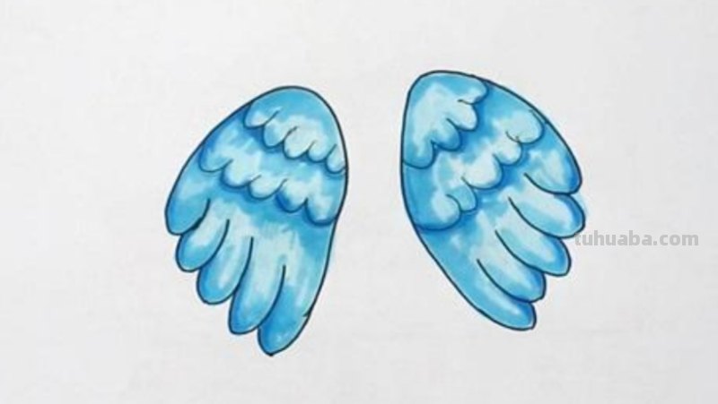 天使怎么画简笔画图片（天使怎么画简笔画图片QQ红包）