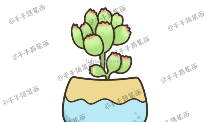 花草树木简笔画，很适合拿去教小朋友！转存收藏