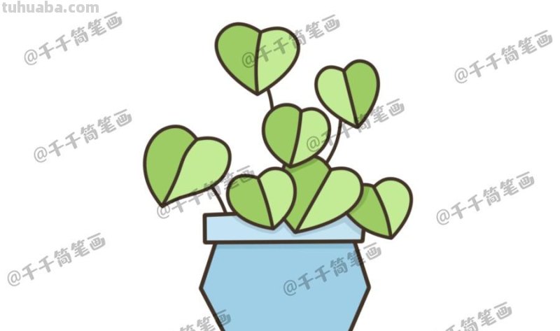 花草树木简笔画，很适合拿去教小朋友！转存收藏
