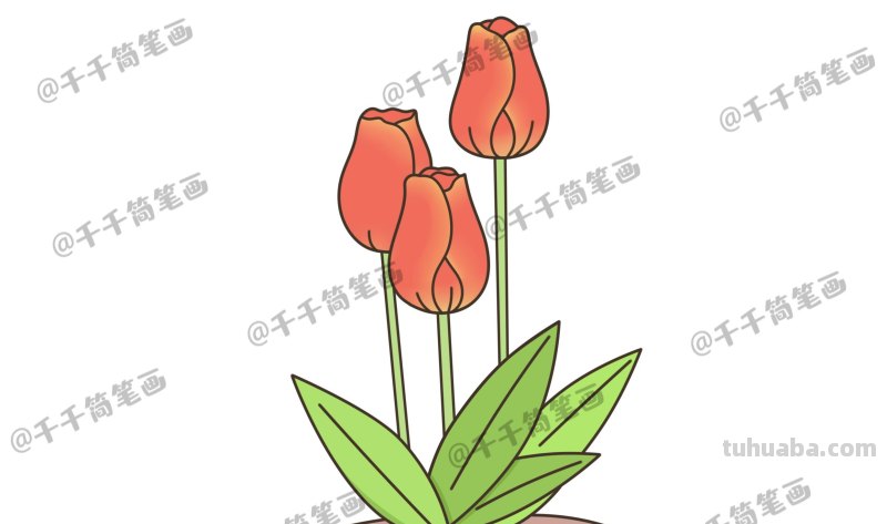 花草树木简笔画，很适合拿去教小朋友！转存收藏