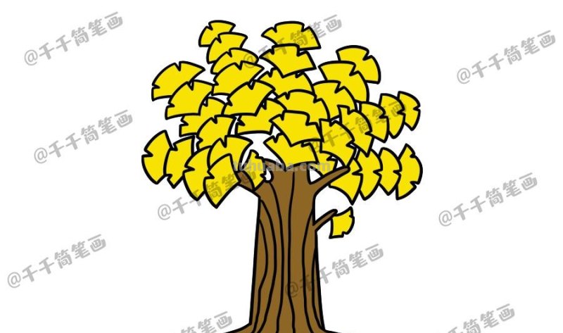 花草树木简笔画，很适合拿去教小朋友！转存收藏