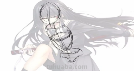 人体体块的画法