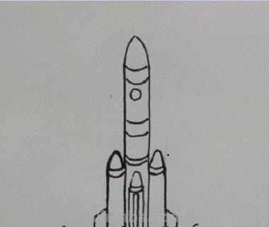 怎么画火箭简笔画图片(怎么画火箭简笔画图片大全) 怎么画火箭简笔画图片(怎么画火箭简笔画图片大全)