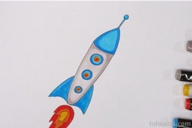 怎么画火箭简笔画图片(怎么画火箭简笔画图片大全) 怎么画火箭简笔画图片(怎么画火箭简笔画图片大全)