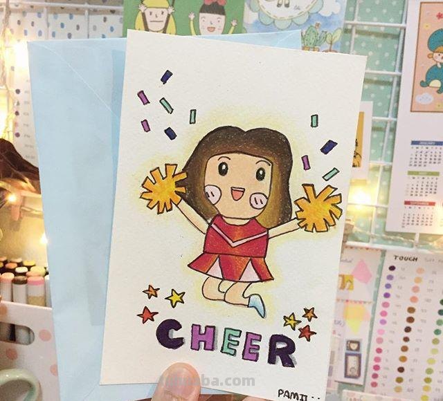 一组萌萌哒人物简笔画~非常可爱~