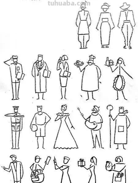 每天学一幅简笔画-画人物简笔画的基础教程 每天学一幅简笔画-画人物简笔画的基础教程