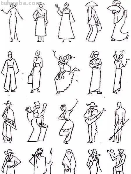 每天学一幅简笔画-画人物简笔画的基础教程 每天学一幅简笔画-画人物简笔画的基础教程