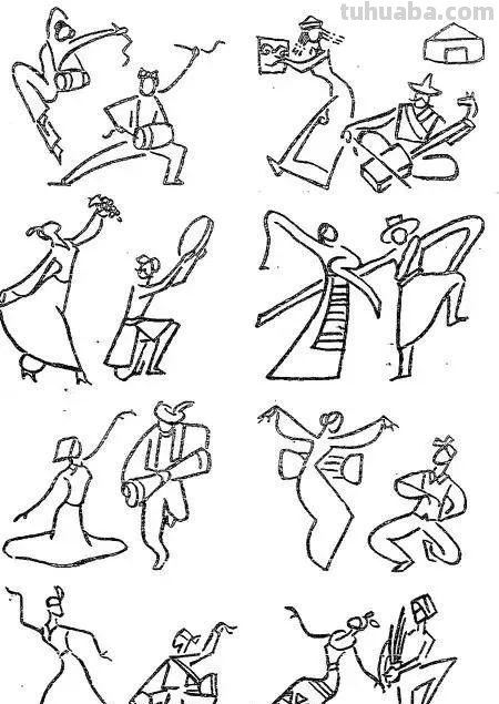 每天学一幅简笔画-画人物简笔画的基础教程 每天学一幅简笔画-画人物简笔画的基础教程