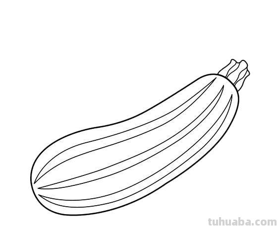 水果蔬菜高清简笔画手稿，跟着临摹