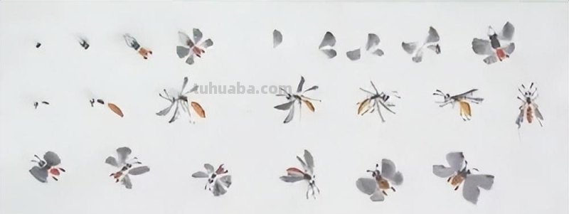 几种常见的草虫写意画法，快收藏！