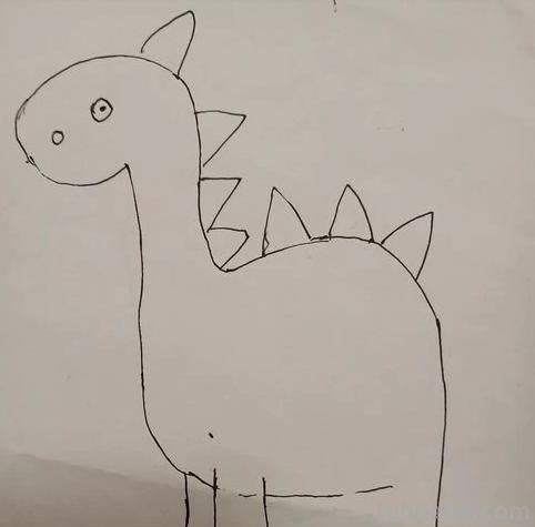 三角龙简笔画怎么画（三角龙简笔画怎么画好看）