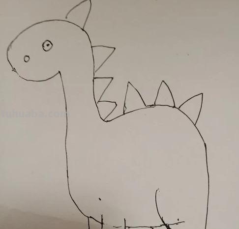 三角龙简笔画怎么画（三角龙简笔画怎么画好看）