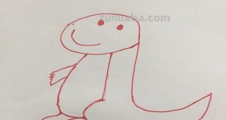 三角龙简笔画怎么画（三角龙简笔画怎么画好看）