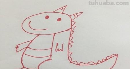三角龙简笔画怎么画（三角龙简笔画怎么画好看）