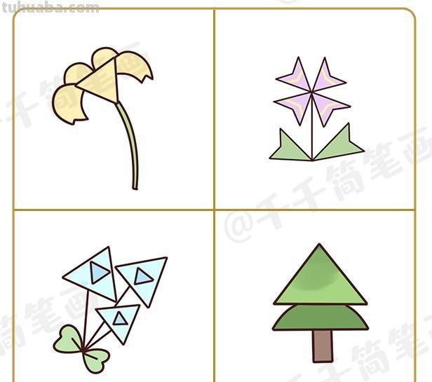 只用三角形就画出99个可爱小动物简笔画，快为孩子收藏起来吧