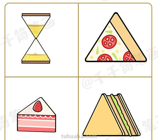 只用三角形就画出99个可爱小动物简笔画，快为孩子收藏起来吧