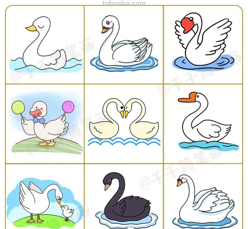 这么多超萌小动物，小朋友最爱了！宝妈快收藏带宝宝学画吧