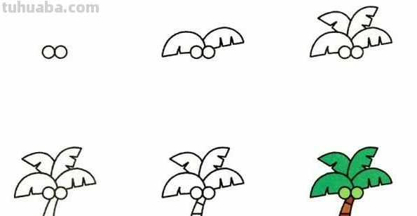 19种植物简笔画小教程，宝妈妈们的亲子活动素材~