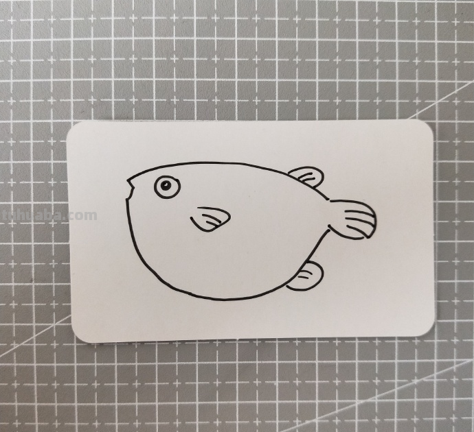 小鱼小虾米简笔画~海底世界