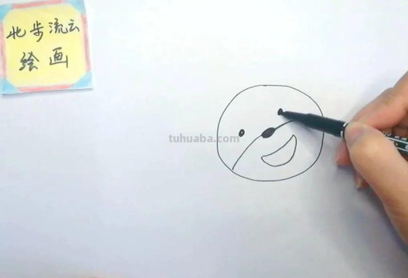 儿童简笔画教程：老虎，简单的绘画步骤