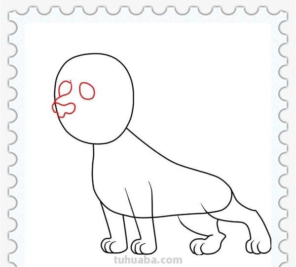 儿童简笔画精选-狮子(Lion )的简笔画步骤 儿童简笔画精选-狮子(Lion )的简笔画步骤