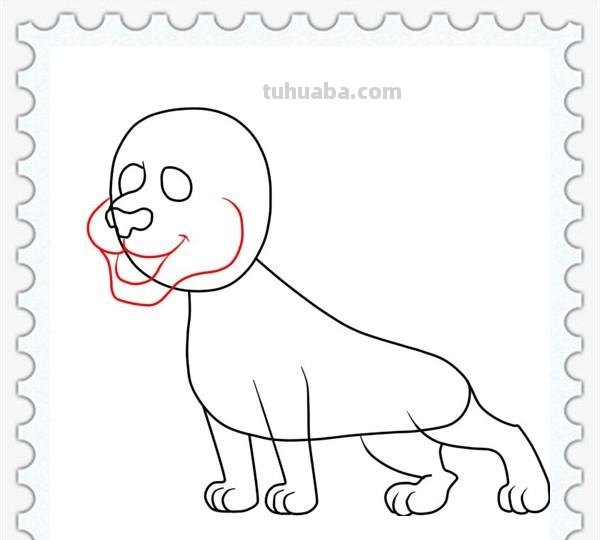 儿童简笔画精选-狮子(Lion )的简笔画步骤 儿童简笔画精选-狮子(Lion )的简笔画步骤