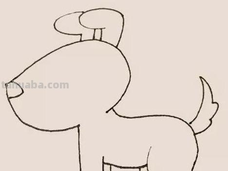 绘画教程-人类最忠诚的朋友，孩子们准备好画笔了吗