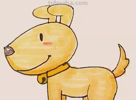 绘画教程-人类最忠诚的朋友，孩子们准备好画笔了吗
