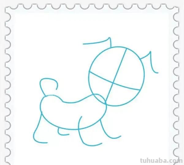 儿童简笔画精选-小狗狗（Puppy）