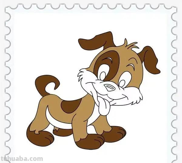 儿童简笔画精选-小狗狗（Puppy）