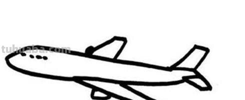 一组飞机的简笔画，手账手抄报素材，喜欢就转走吧~