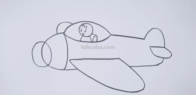 各种各样的飞机简笔画画法大全 各种各样的飞机简笔画画法大全