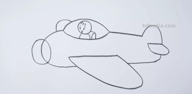 各种各样的飞机简笔画画法大全 各种各样的飞机简笔画画法大全