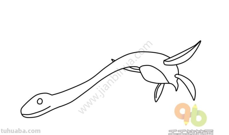 恐龙简笔画教程，家长快为孩子收藏吧~