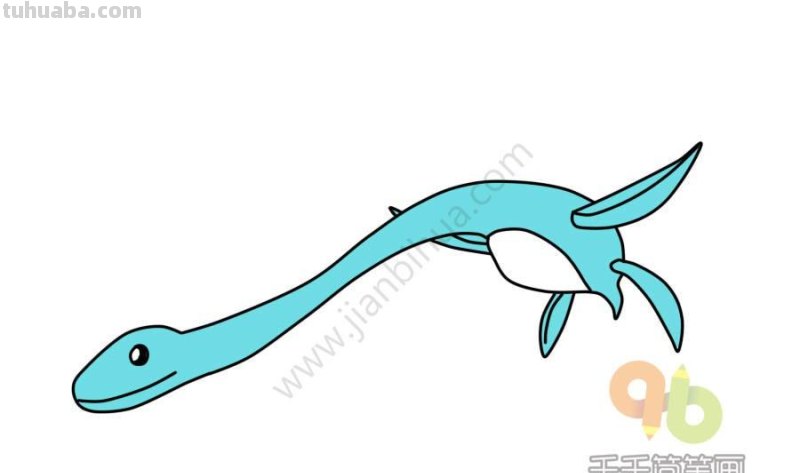 恐龙简笔画教程，家长快为孩子收藏吧~