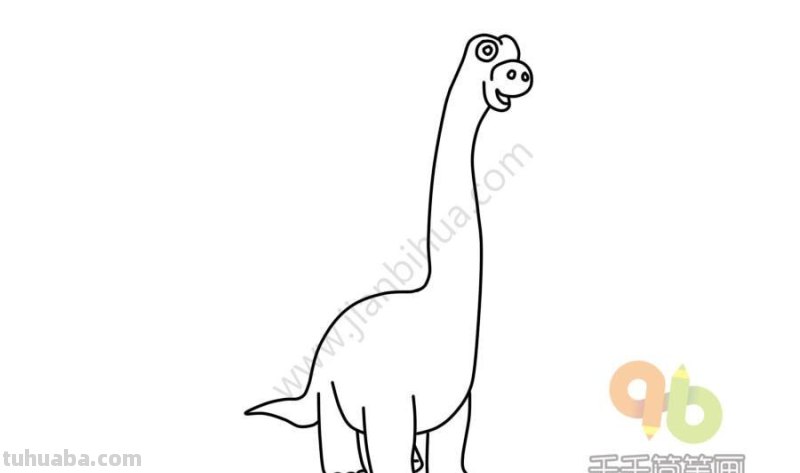恐龙简笔画教程，家长快为孩子收藏吧~