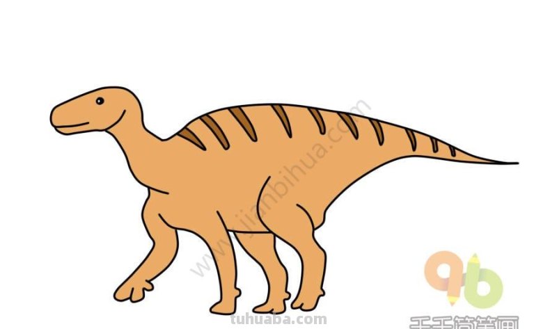 恐龙简笔画教程，家长快为孩子收藏吧~