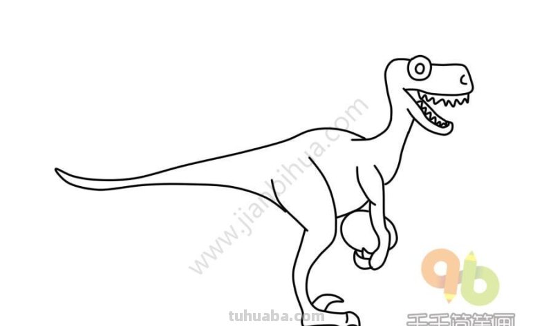恐龙简笔画教程，家长快为孩子收藏吧~