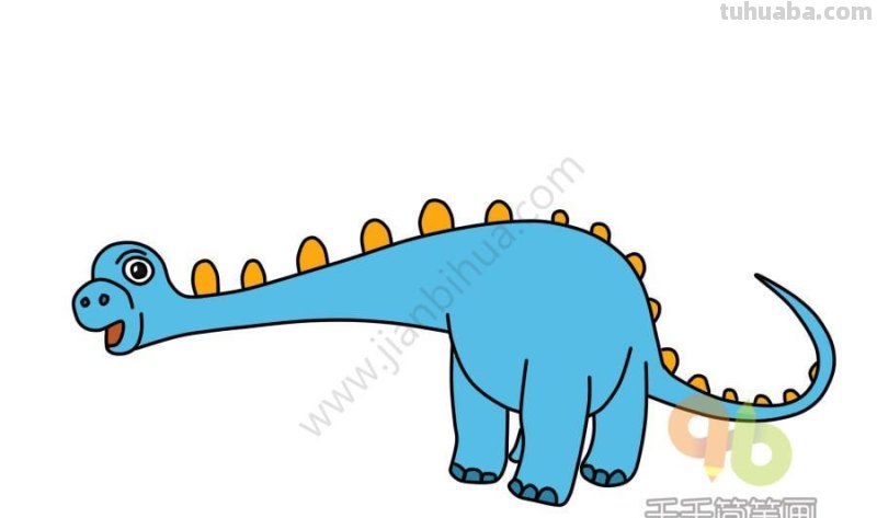 恐龙简笔画教程，家长快为孩子收藏吧~