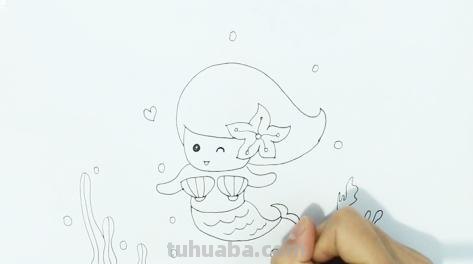 美人鱼的简笔画怎么画(美人鱼的简笔画怎么画漂亮) 美人鱼的简笔画怎么画(美人鱼的简笔画怎么画漂亮)