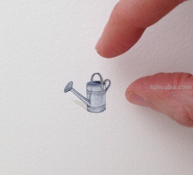 超小的精致手账家电简笔画（带颜色）快收藏吧