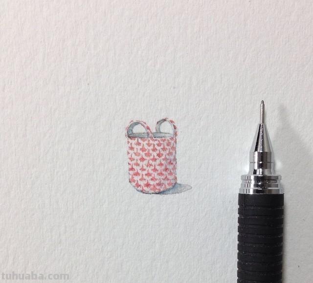 超小的精致手账家电简笔画（带颜色）快收藏吧