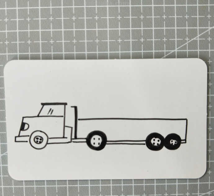 小车车来一波～交通工具简笔画~