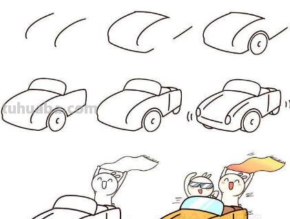 交通工具简笔画教程~值得大家收藏哦~