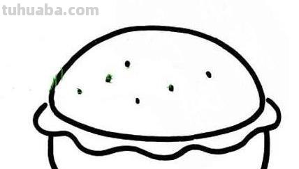 一组食物简笔画素材~小画家们自己也能学会~手账、手抄报都能用